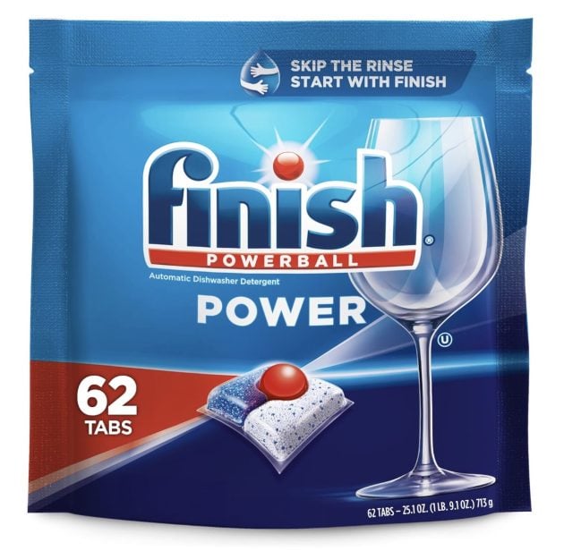 Finish Power - 62ct - Dishwasher Detergent